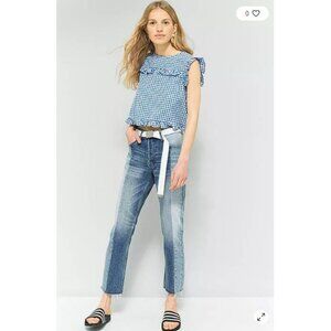 URBAN OUTFITTERS Women's BDG Jessye Straight Leg Spliced Jeans Size 28X32